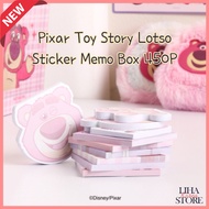 Daiso Korea Pixar Toy Story Lotso Sticker Memo Lotso Sticky Notes Memo Box Birthday Gift
