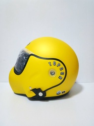 AVEX หมวกกันน็อคเต็มใบ รุ่น TOPGUN NEW  ชิวสีดำอ่อน