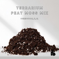 [M&M] Peat Moss with Perlite Mix Terrarium Paludarium Vivarium Garden Carnivorous Plant Soil Mix Nut