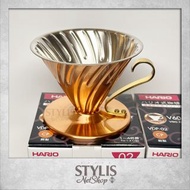 [全新現貨] HARIO V60 純銅 手沖咖啡 濾杯1-4杯 VDP-02CP (日本製) Coffee Dripper/咖啡杯/濾杯 另有Kalita用品