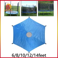 [Blesiya1] Trampoline Sunshade Cover Only Trampoline Rain Cover Blue Trampolines Canopy