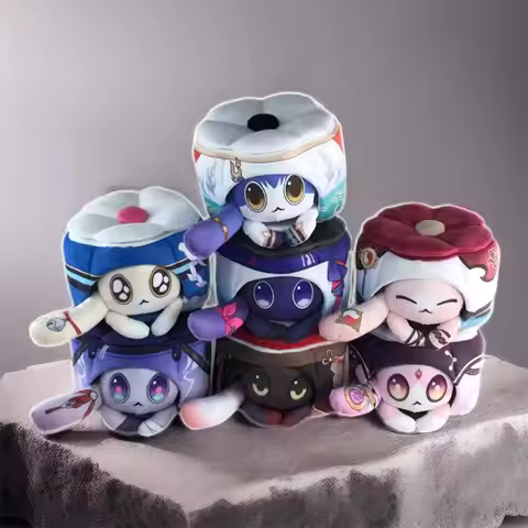 Honkai: Star Rail Fugue Seele Jiaoqiu Cat Cake Plush Dakimakura Body Pillow Anime Game Merch Keychai