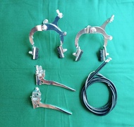 Rem Sepeda Jengki full set - Rem sepeda jengki - Rem jengki - Brake pad sepeda jengki - Rem sepeda -