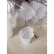 Flexible bird cage cup d1 d3 contents 100 pcs
