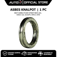 1 PC Exhaust Asbestos Honda Beat Karbu FI Old eSP K25 K81 Pop K1A & Genio & Scoopy Carbu New K93 201