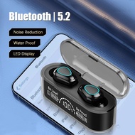【Best-Selling】 Tws Wireless Bluetooth 5.2 Headphones Stereo Sports Waterproof Earhook Earphones With Microphone 3500mah Charging Box