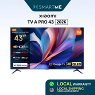 Xiaomi TV A Pro 43" 2026 4K QLED display