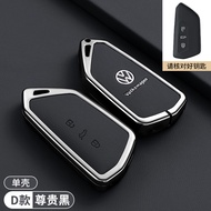 Ốp chìa khóa xe hợp kim kẽm cho Volkswagen VW Golf 8 MK8 GTE GTD GTI R ID.3 ID.4 ID.5 2022 2023 2024