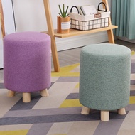 N5 Fitting Room Stool Household Small Bench Doorway Shoe Changing Stool Adult Fabric Yuandun Clothin