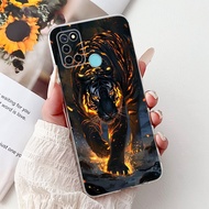 สำหรับ Realme เคส C17ลายผีเสื้อสุดหรูเคสซิลิโคนนิ่มเคสโทรศัพท์สำหรับ Realme 7i Realme7i RMX2103 C 17