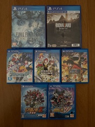 【二手】PS4／PSV 遊戲｜Resident Evil、機戰、數碼暴龍
