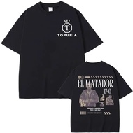 Ilia Topuria El Matador Vintage Graphic T-Shirt Men Women Harajuku Fashion Classic Cotton Large Size