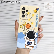 Softcase Samsung A33 5G - Rajacase - Samsung A33 5G Case - Astronaut Case Motif - Samsung A33 5G Cas