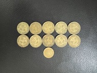 （58KN年10枚大壹毫）香港硬幣英女王伊利沙伯二世 1958KN年大一毫 Government of Hong Kong Coin Queen Elizabeth ll 1958KN $0.1