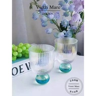 Glass Colorful Gifts Goblet Household Water Glass Atmosphere Glass 丨 Annie