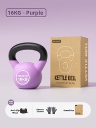 TEZEWA | Solid Cast Iron Kettlebell 6kg
