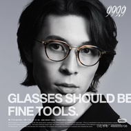 [High Quality] 999.9 Glasses M-115 Ultra Light Pure Titanium Retro Round Fashion Glasses Frame Optic