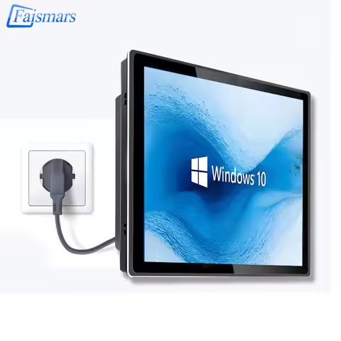 10 12 15 Inch Industrial HMI All-In-One Mini Computer with Capacitive Touch Screen Panels with Core 
