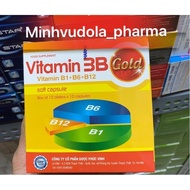 Phuc Vinh Vitamin 3B Gold supplement (box of 100 tablets)