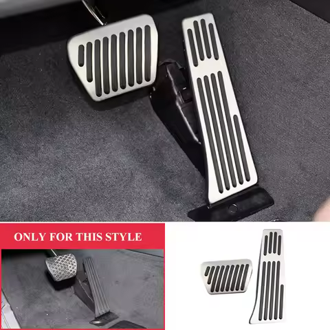 Aluminum Alloy Accelerator Pedal Brake Cover for BMW 3 4 5 6 7 Series GT X3 X4 X5 X6 Z4 F10 F15 F30 