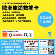 【歐洲最平最抵🔥🔥 5G 無限上網】最齊全歐洲網絡SIM卡 5G 高速 無限上網 最抵 $2.6/日 歐洲 數據卡 DATA卡 Sim卡 電話卡