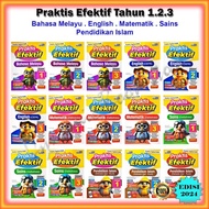 Buku Latihan : Praktis Efektif KSSR Tahun 1 / 2 / 3 Edisi 2024 - B.Melayu / English / P.Islam / Mate