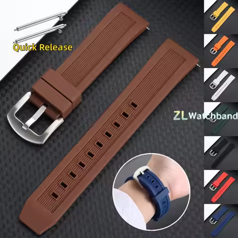 20mm 22mmPremium Silicone Strap for Citizen Promaster Series for Seiko for Tudor Quick Release Sport