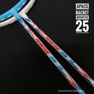 APACS BADMINTON RACKET INFINITUS 25 - HI TENSION FRAME 38LBS
