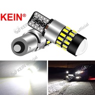 KEIN 2PCS with Lens T10 Led W5W BA9S BAX9S BAY9S T4W Car Led Light Bulb 194 168 Parking Dome Side Ma