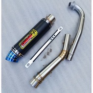 Exhaust Daeng sai4 Competition drag bike 130cc-200cc type 32,35,50 open space inlet 50mm AHM, Apido,