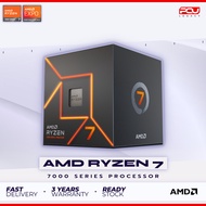 PCU LEGACY AMD RYZEN 7 7700 7700X 7800X3D / AM5 PROCESSOR / 3Y WARRANTY
