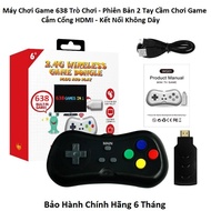 Máy Game Stick 4K Điện Tử 4 Nút- Máy Chơi Game 4 Nút HDMI Chơi Game PS1Station Trên TiviMáy Trò Chơi
