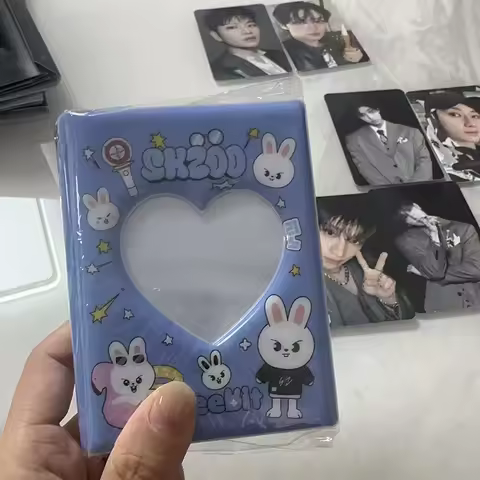 2025 SKZOO Idol Album Korean Edition Small Card Storage High Beauty Star Chase Surrounding 3-inch Ca