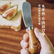 Vertical Butter Knife Stainless Steel Cheese Knife Jam Scraper Western Food Knife and Fork Wholesale Dessert Spoon Stain
