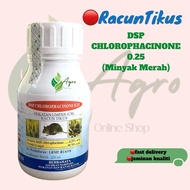 250ml DSP Chlorophacinone 0.25 /Minyak Merah/Racun Tikus (sama TRIXON, YASODION UBAT TIKUS) Ubat Tik