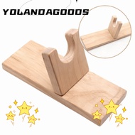 YOLA Hot Glue Holder, Wooden Universal Hot Glue|Base, DIY Hot Glue Support Stand