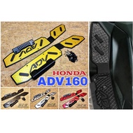 Honda ADV160 Carpet Foot Pedal Floor Panel Footboard Alloy Pengalas Kaki ADV 160 Accessories Cover Motor
