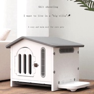 Practical✷Cat Villa Cage Dog House Indoor Kennel Winter Warm Teddy Dog House Four Seasons Universal Dog Cage House Type