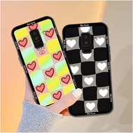 Samsung A6 2018 / A6 Plus / A6+ phone case with heart, fashion