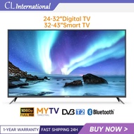 Digital TV 24/26/32 Inch  Smart TV 32/40/43 inch Android 12.0 Full HD LED DVB-T2 Built-in MYTV Full 