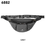 Original Polo Louie Men New Trending Sporty Waist Bag Multi Zipper Chest Pack Crossbody Bag Beg Ping