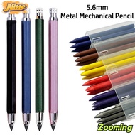 ZOOMING Automatic Pencil, Metal 5.6mm Mechanical Pencil, Creative Sketch Comics Design 2B/4B/6B/8B P