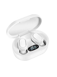 藍牙耳機帶麥克風led顯示的earbuds適用於iphone Xiaomi Tws耳機無線耳機降噪運動耳塞帶麥克風的無線耳機體育耳機tws無線耳機可進行免提音樂收聽