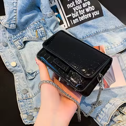 Popular Super Popular Small Bag Summer Popular Versatile Chain Messenger Bag Fashion Mini Square Sli