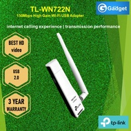 TP-LINK TL-WN722N| 150 Mbps High Gain WIFI | USB 2.0