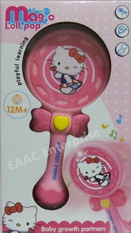Hello Kitty Magic Lollipop with Light & Music Baby Educational Toys Lolipop toys Baby Toys