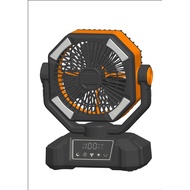 Outdoor camping fan rechargeable portable handheld USB Rechargeable Fan Ultra-Long Battery Life Fish