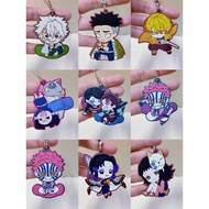Demon Slayer preloved charm rubber keychain RKC19 Sanemi Gyomei Zenitsu Inosuke Tanjiro Akaza Enmu K