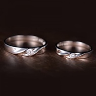 Cincin Kawin Couple, Perak, Palladium, Tunangan, Nikah, Pasangan CINCIN TUNANGAN KAIRANA