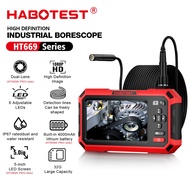 HABOTEST HT669A High Definition Industrial Borescope 1080P HD Video 32G Storage IP67 Waterproof Pipe